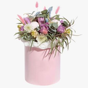 Round Flower Paper Boxes